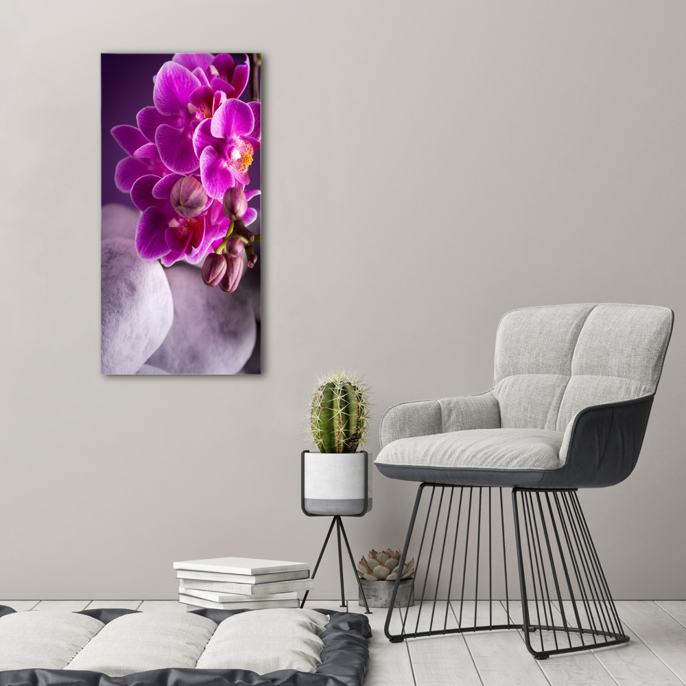 Print on acrylic Pink orchid