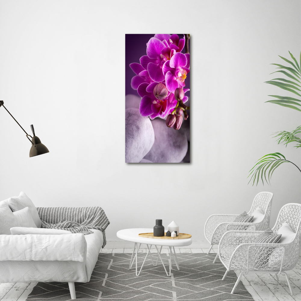 Print on acrylic Pink orchid