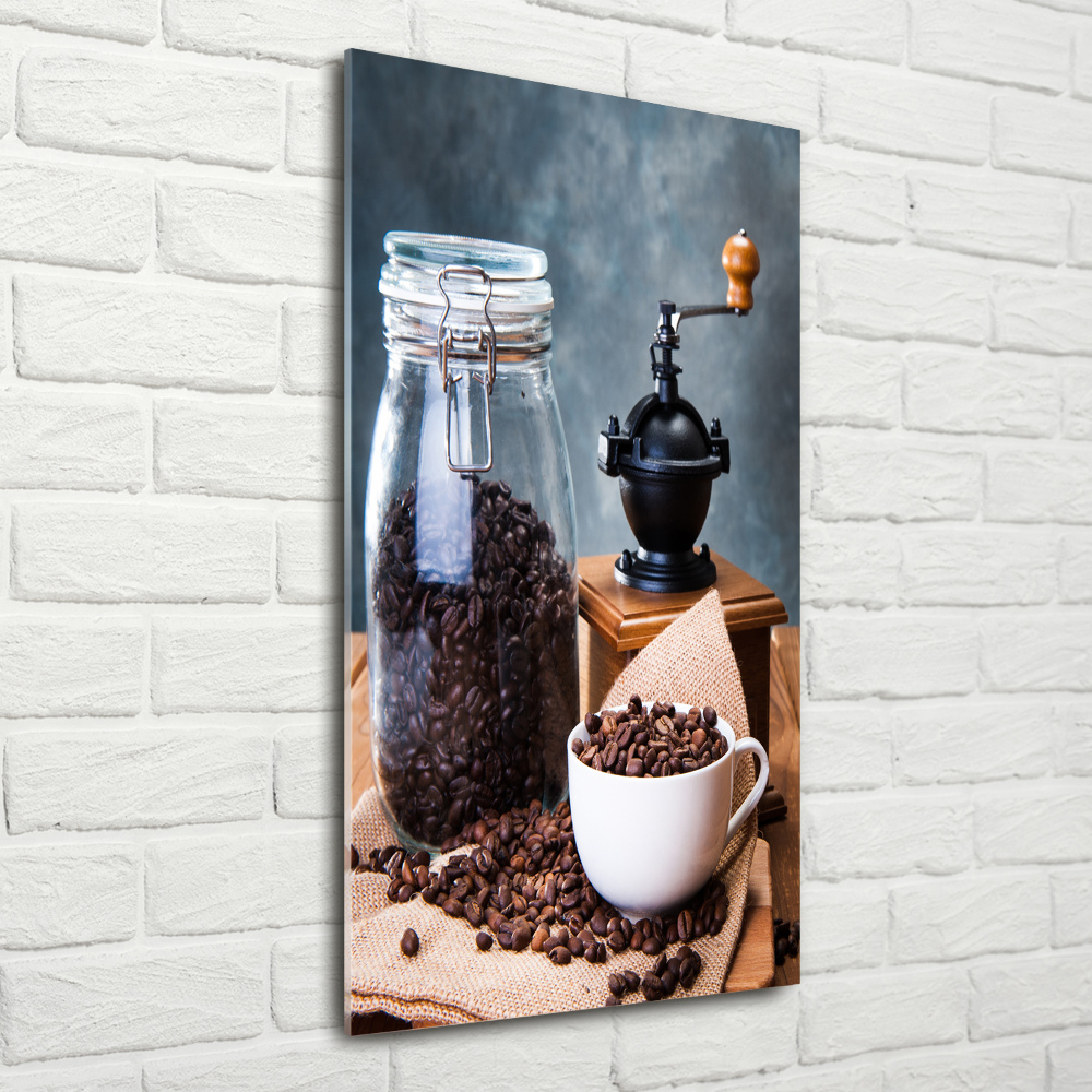 Print on acrylic glass Coffee grinder