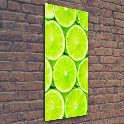 Acrylic glass print Lime