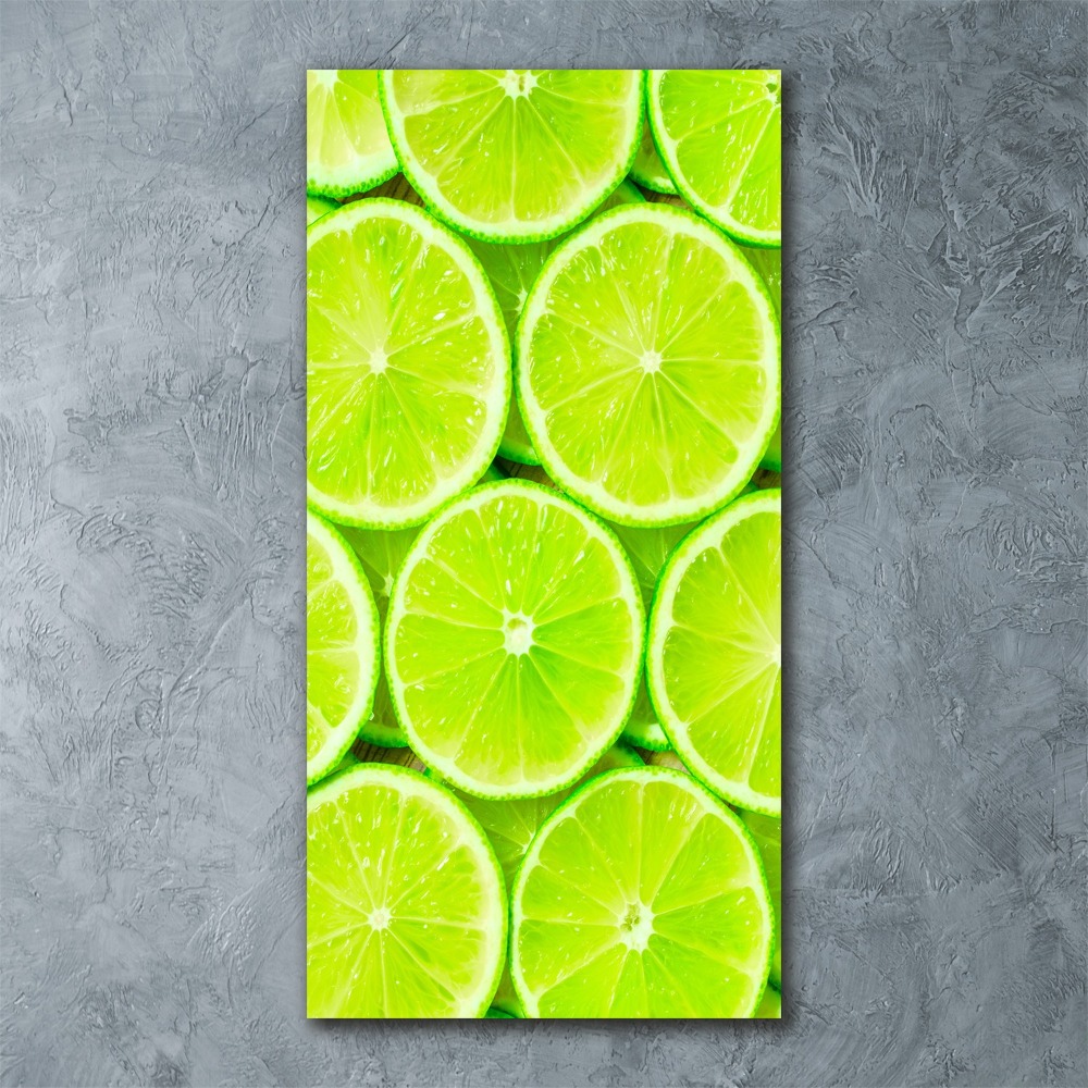 Acrylic glass print Lime