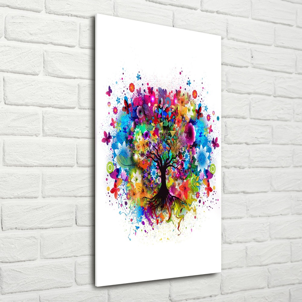 Acrylic print Abstract tree