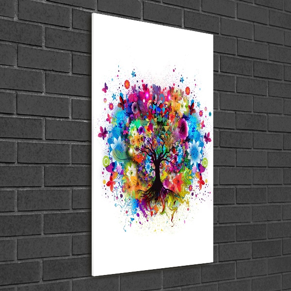 Acrylic print Abstract tree