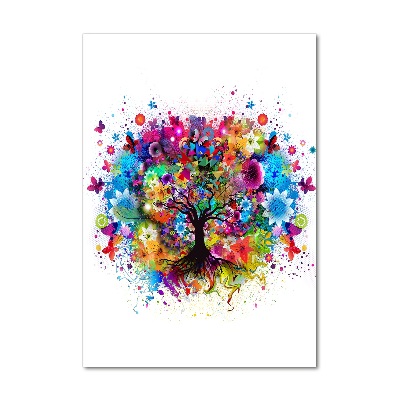 Acrylic print Abstract tree