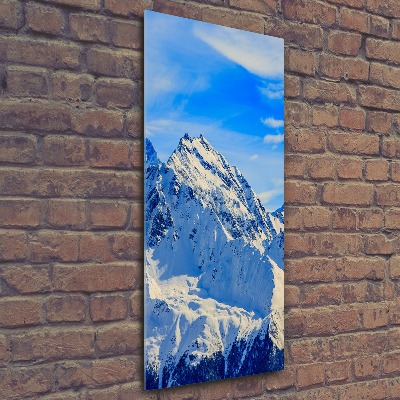 Print on acrylic Mountains in winter