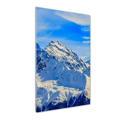 Print on acrylic Mountains in winter