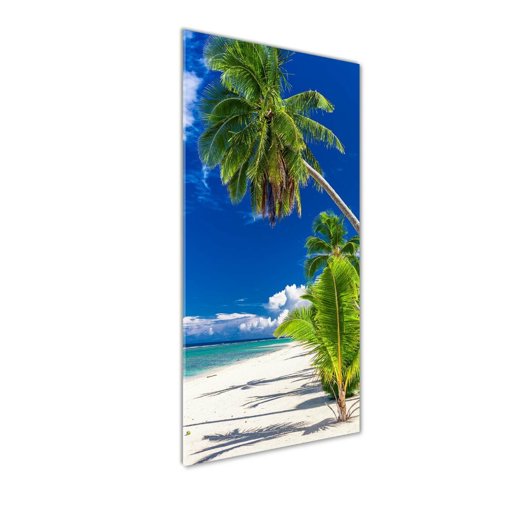 Wall art acrylic Tropical beach