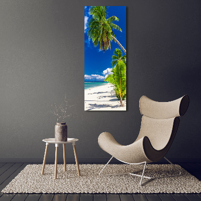 Wall art acrylic Tropical beach