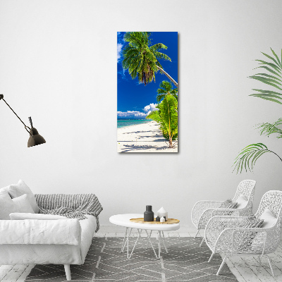 Wall art acrylic Tropical beach