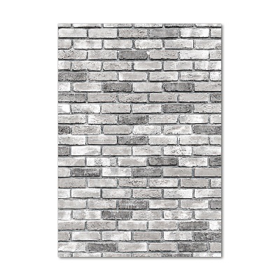 Acrylic print Brick wall