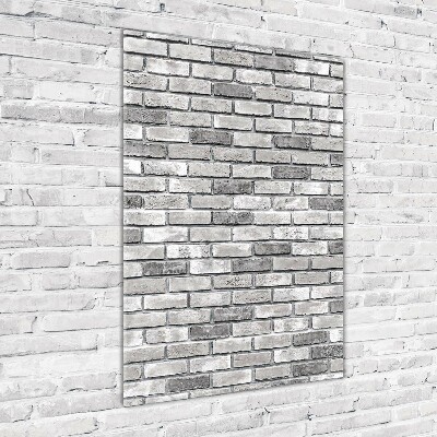 Acrylic print Brick wall