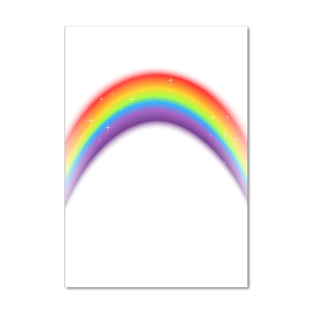 Acrylic wall art Rainbow