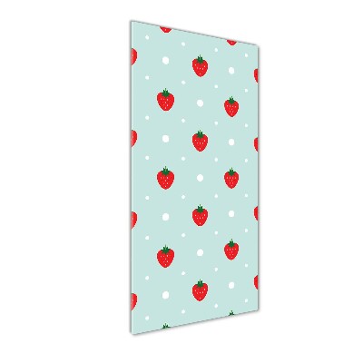 Wall art acrylic Strawberries