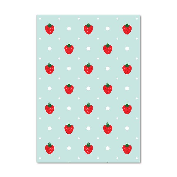 Wall art acrylic Strawberries