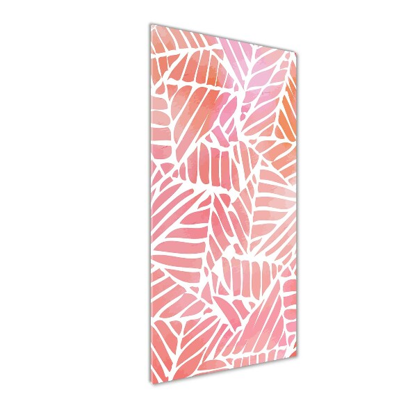 Print on acrylic glass Abstract pattern