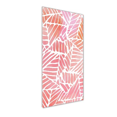 Print on acrylic glass Abstract pattern