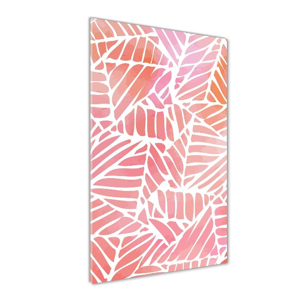 Print on acrylic glass Abstract pattern