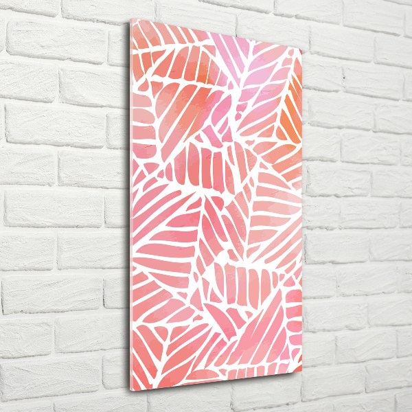 Print on acrylic glass Abstract pattern