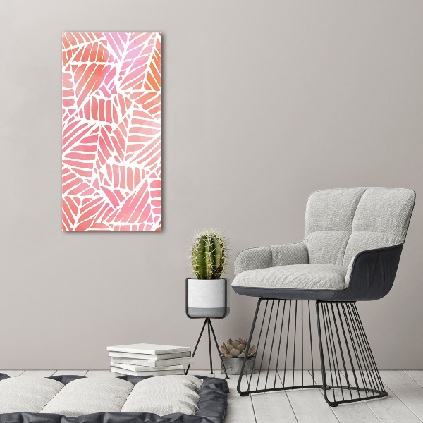 Print on acrylic glass Abstract pattern