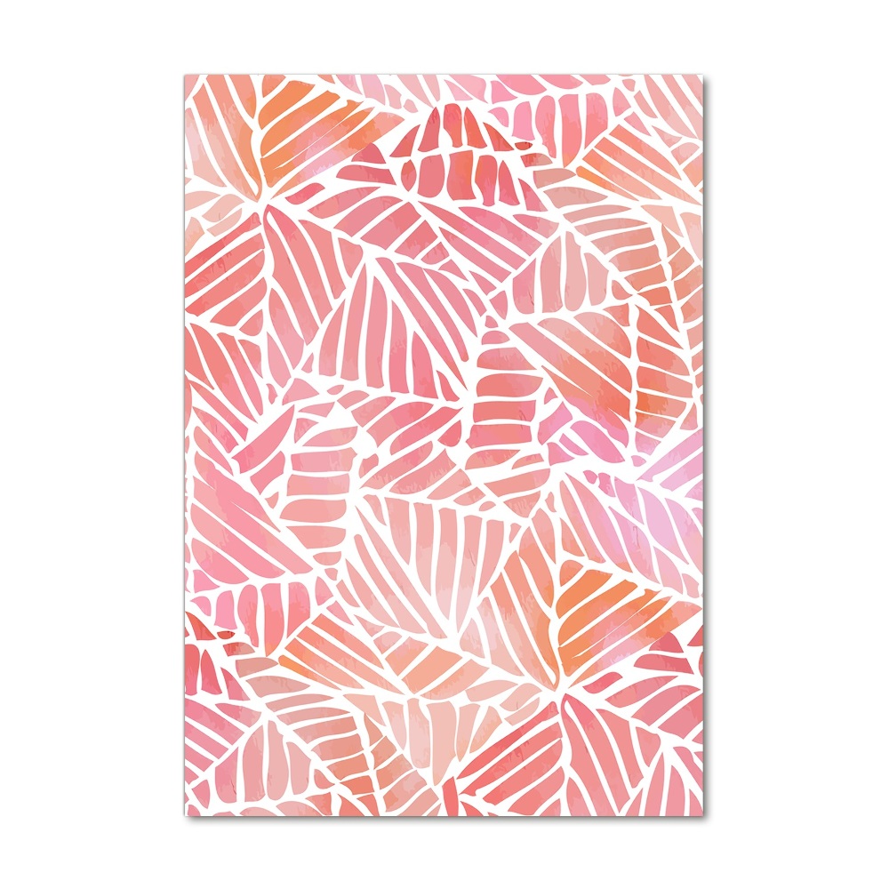 Print on acrylic glass Abstract pattern