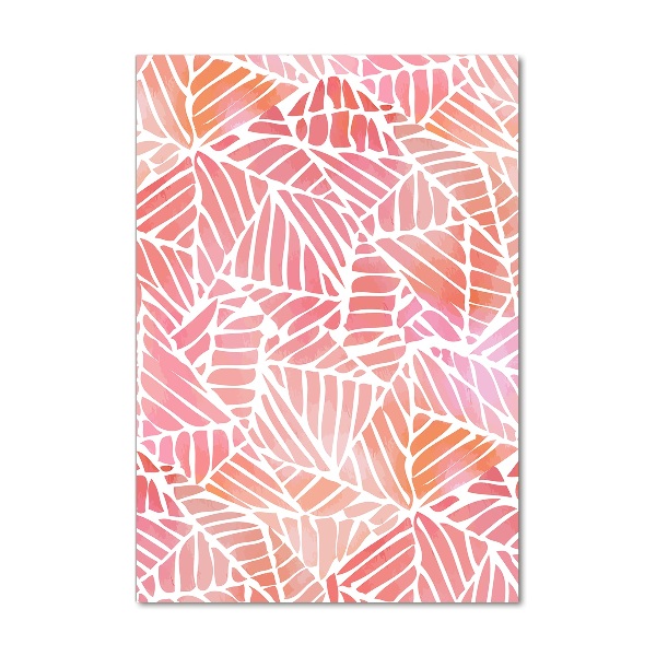 Print on acrylic glass Abstract pattern