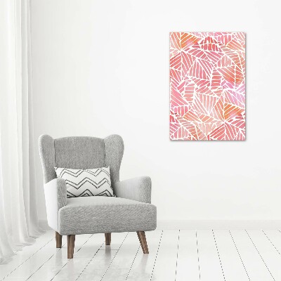 Print on acrylic glass Abstract pattern