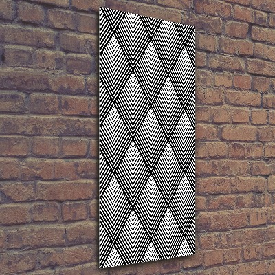 Print on acrylic glass Geometric background