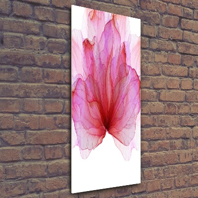 Print on acrylic Pink flower