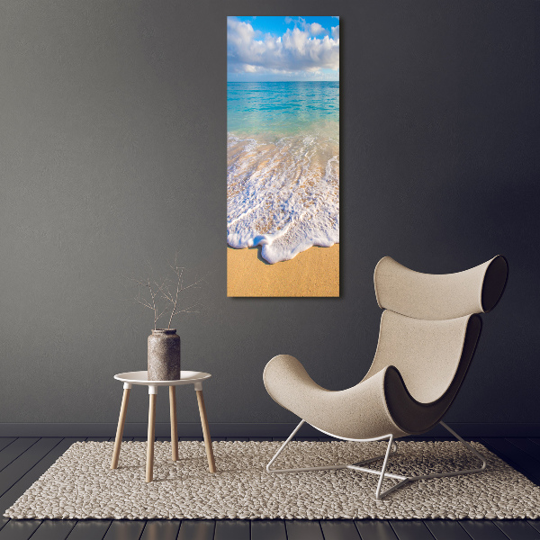 Print on acrylic Tropical beach