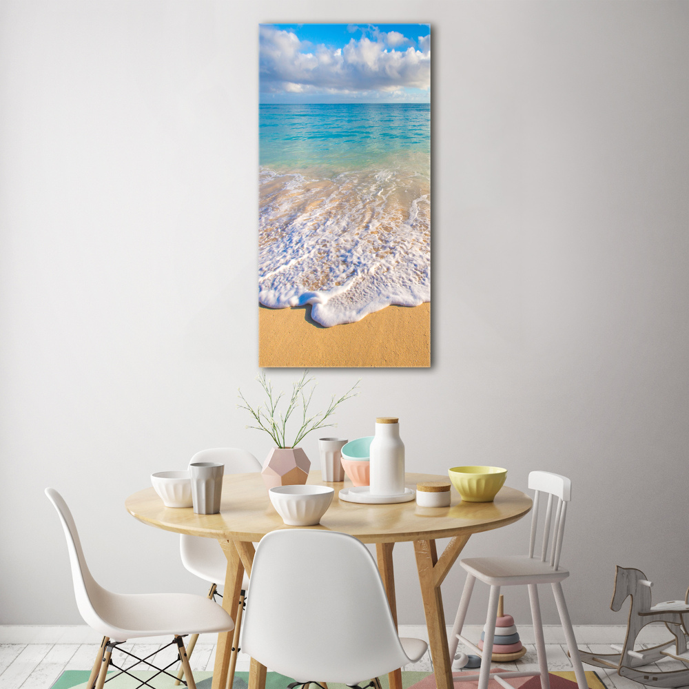 Print on acrylic Tropical beach