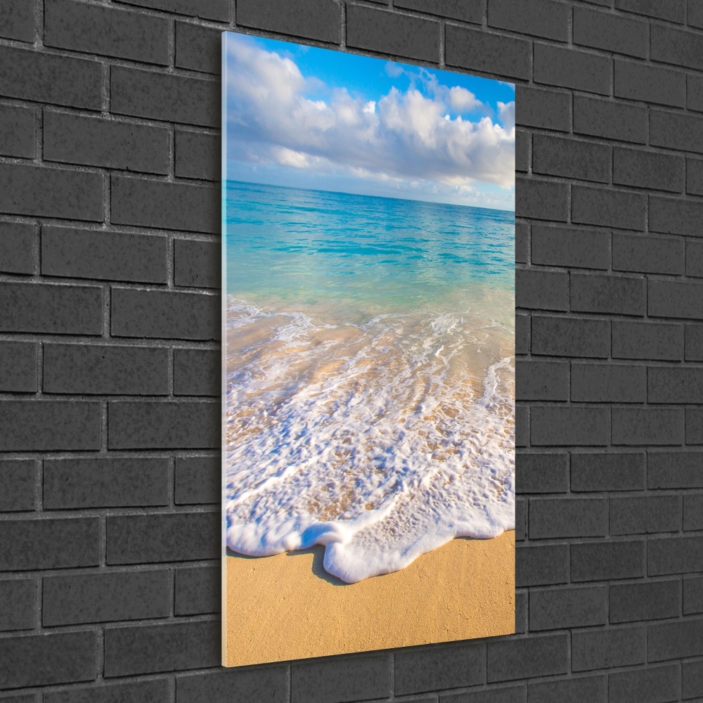 Print on acrylic Tropical beach