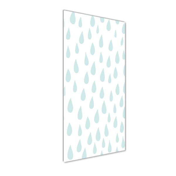 Wall art acrylic Droplets