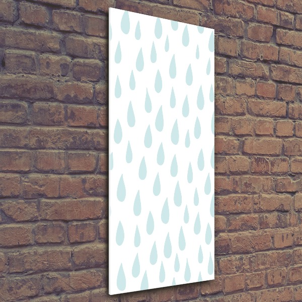 Wall art acrylic Droplets