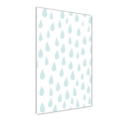 Wall art acrylic Droplets