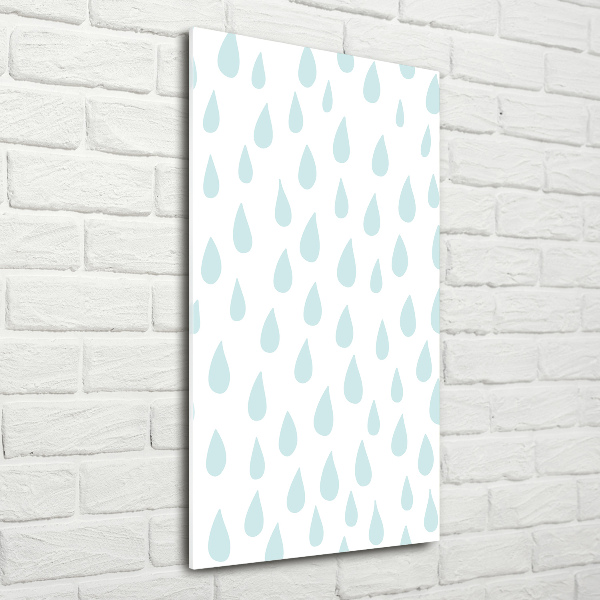 Wall art acrylic Droplets