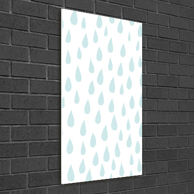 Wall art acrylic Droplets