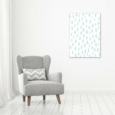 Wall art acrylic Droplets