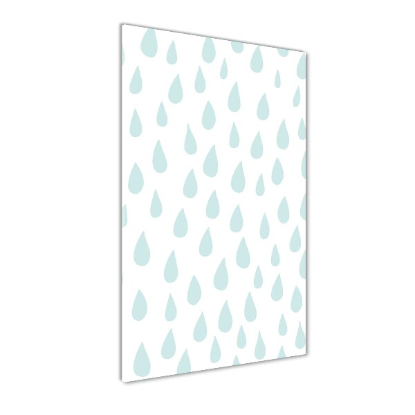 Wall art acrylic Droplets