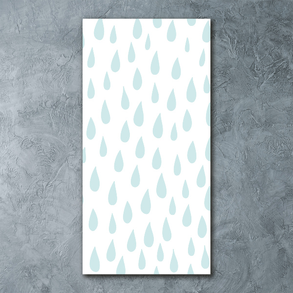 Wall art acrylic Droplets