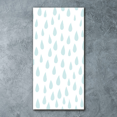 Wall art acrylic Droplets