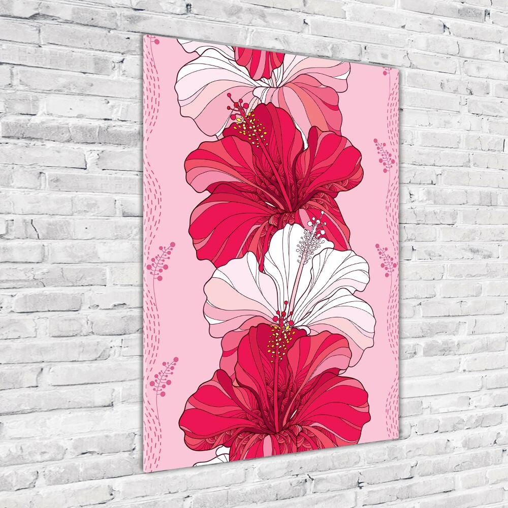 Print on acrylic Hibiscus