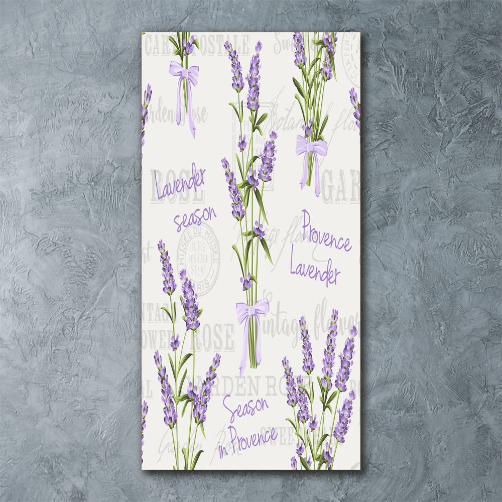 Wall art acrylic Lavender