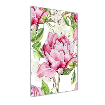 Acrylic wall art Peony