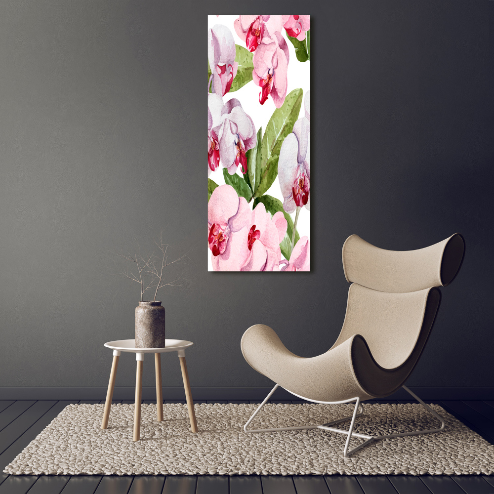 Acrylic wall art Orchid