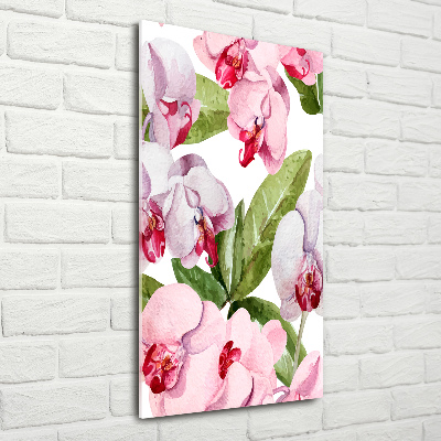 Acrylic wall art Orchid