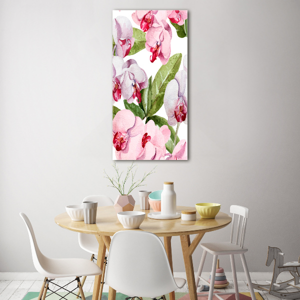 Acrylic wall art Orchid