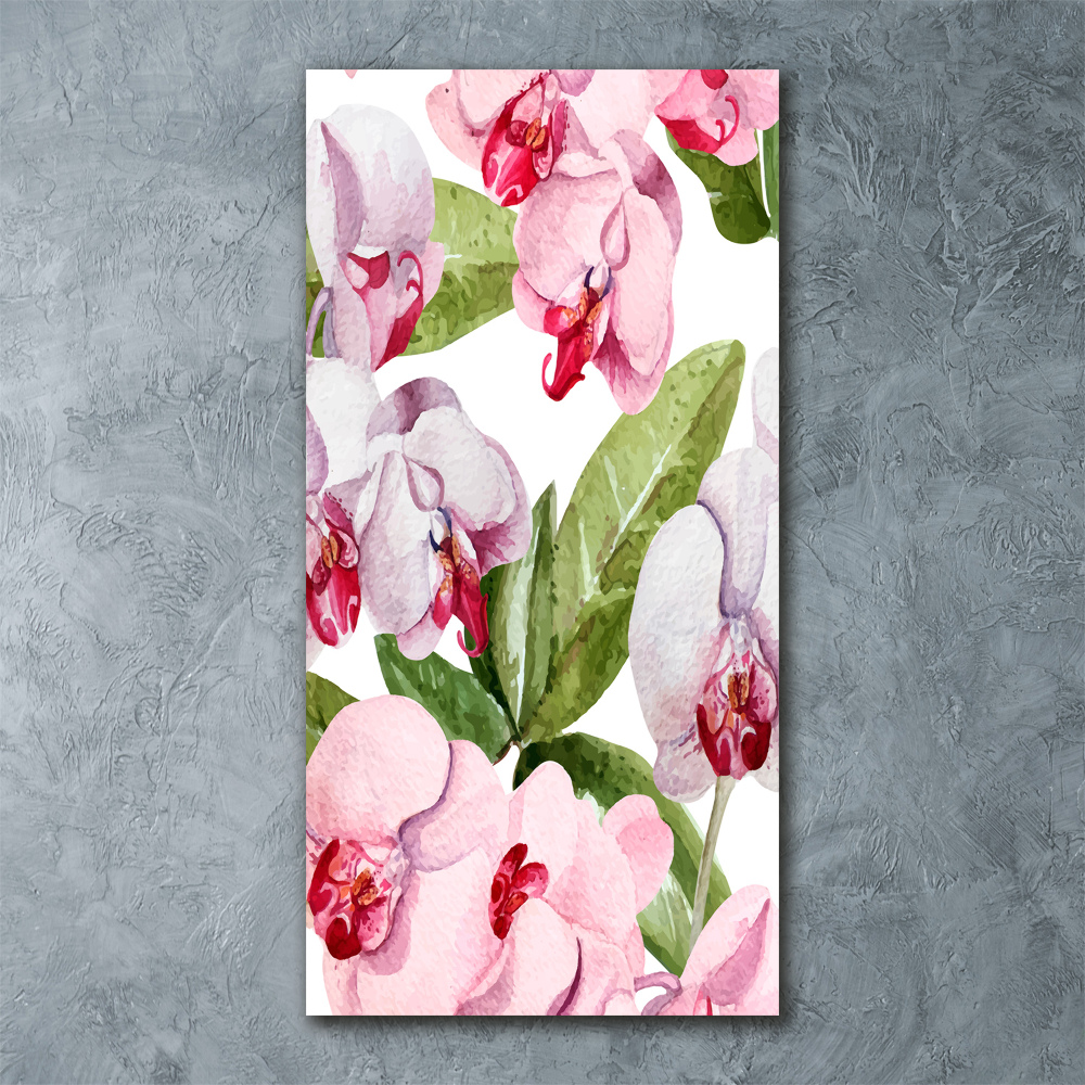 Acrylic wall art Orchid