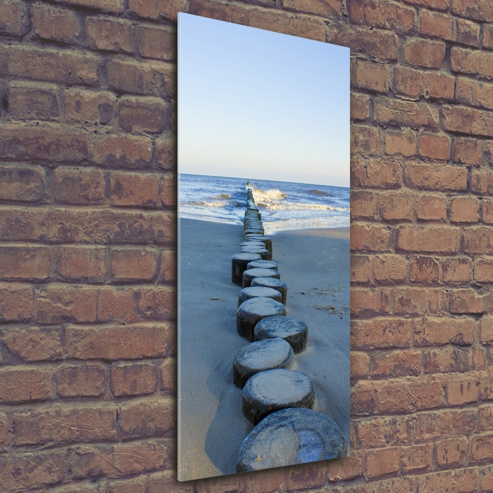 Acrylic wall art Breakwater