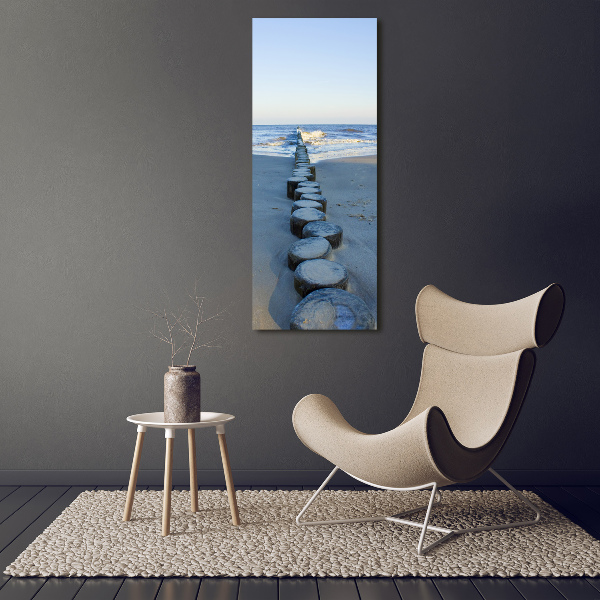 Acrylic wall art Breakwater