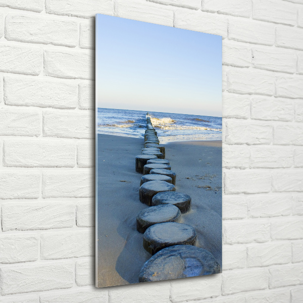 Acrylic wall art Breakwater